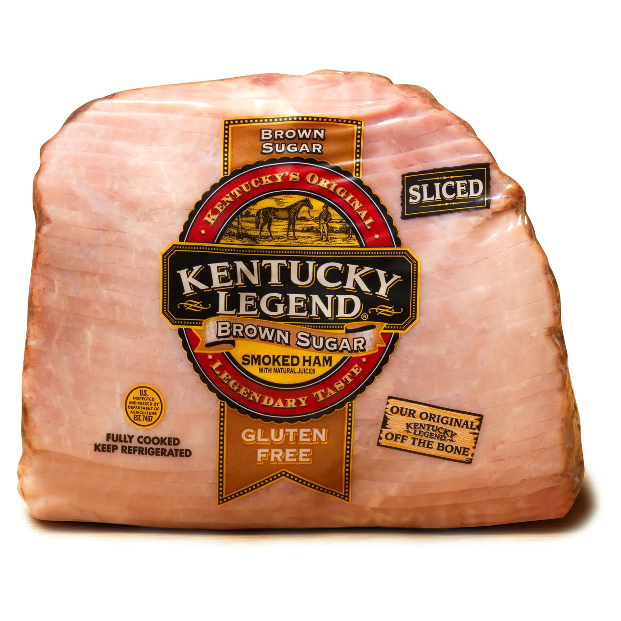 Kentucky Legend Sliced Brown Sugar Quarter Ham 3 lbs