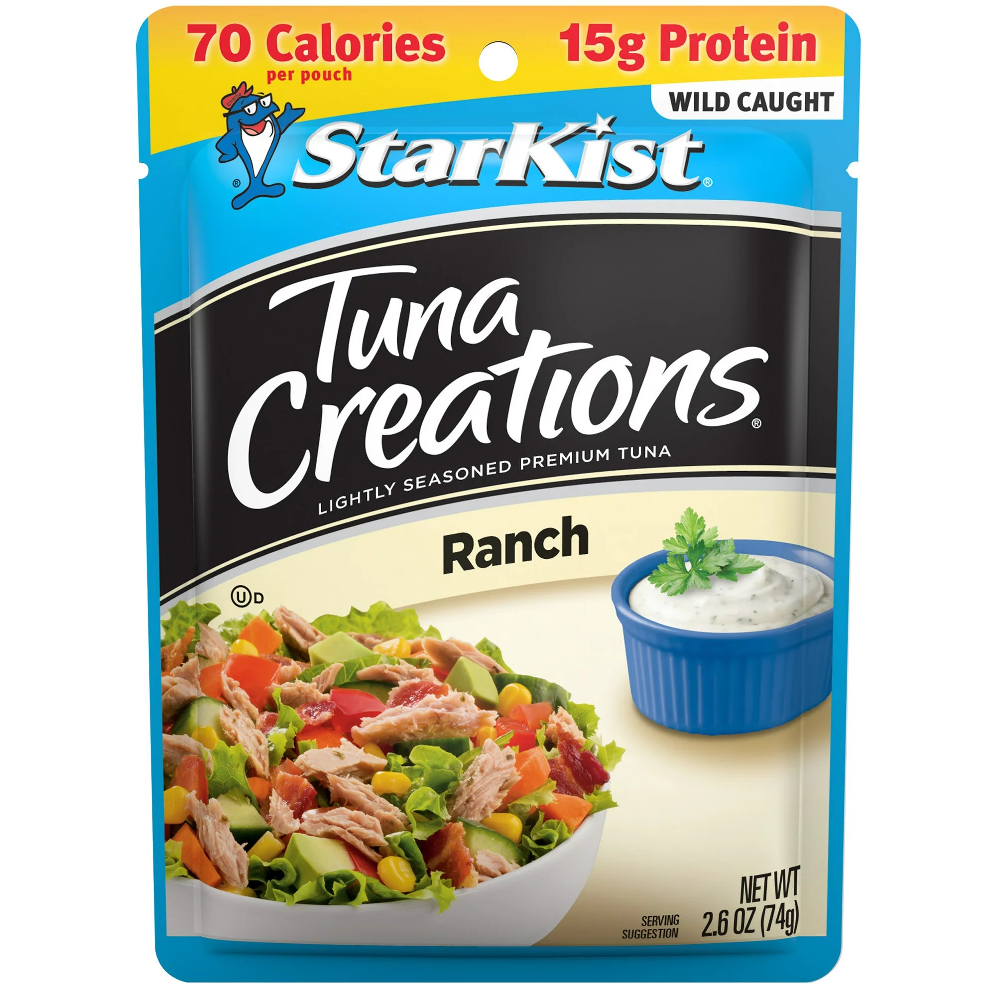 Atún StarKist, creaciones Ranch, 2,6 oz 