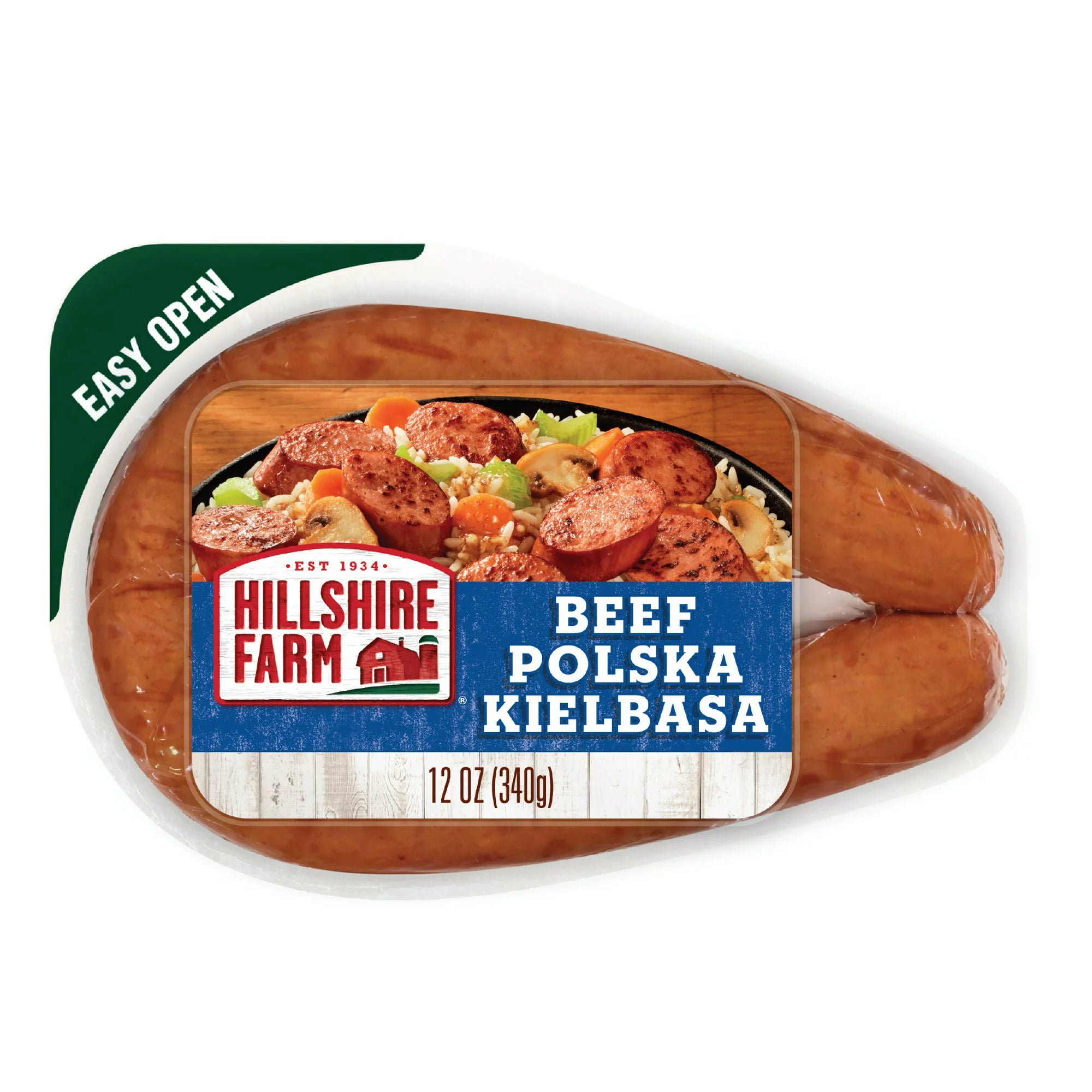 Hillshire Farm Beef Polska Kielbasa Smoked Sausage 12 oz