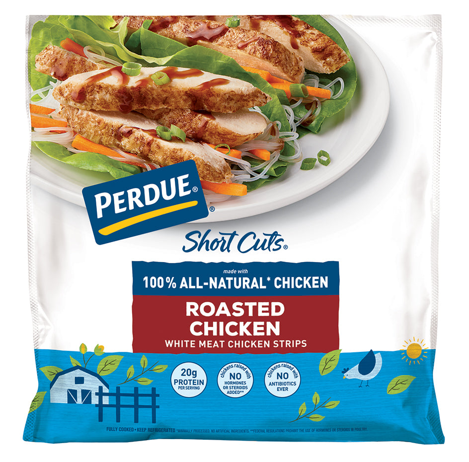 Tiras de pechuga de pollo asada Perdue Short Cuts, 8 oz. 