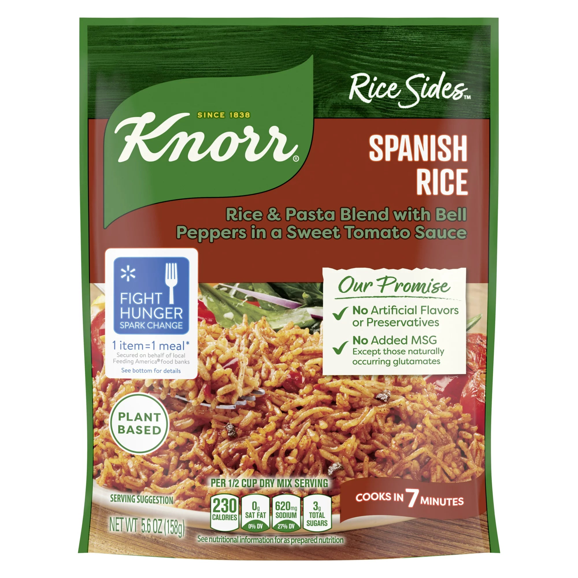 Mezcla cremosa de arroz y pasta con pollo Knorr Rice Sides, 5,7 oz 