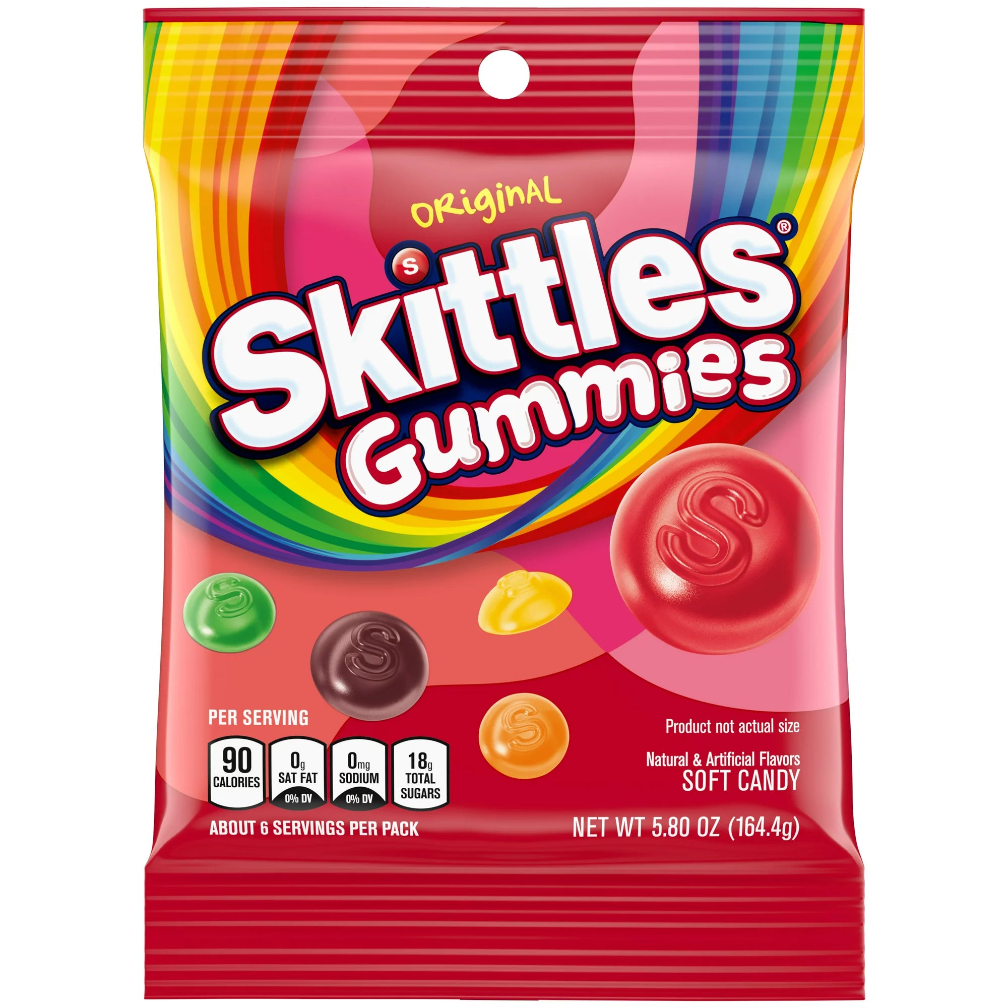 Skittles Original Gummy Candy 5.8 oz