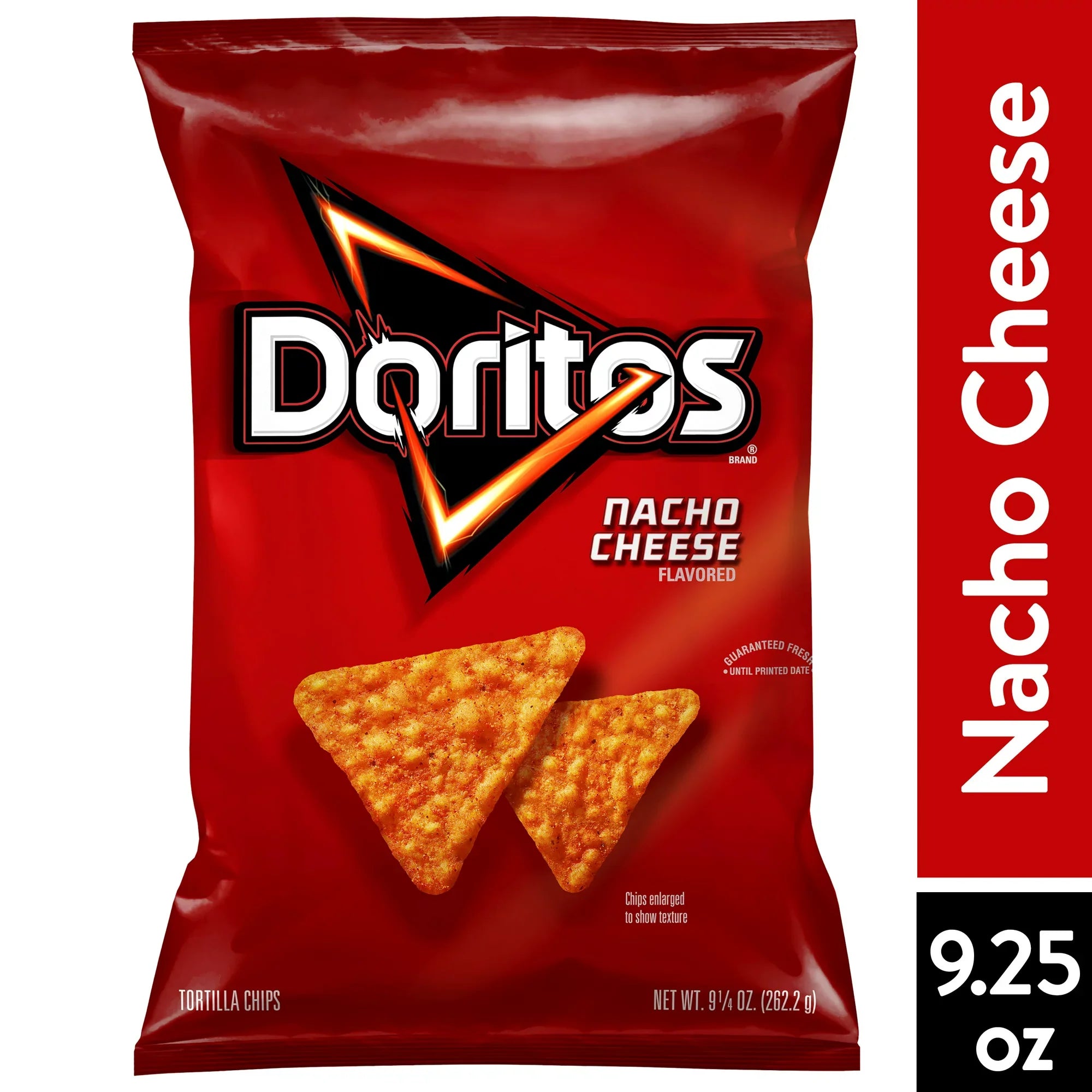 Doritos Nacho Cheese Flavored Tortilla Chips 9.25 Oz