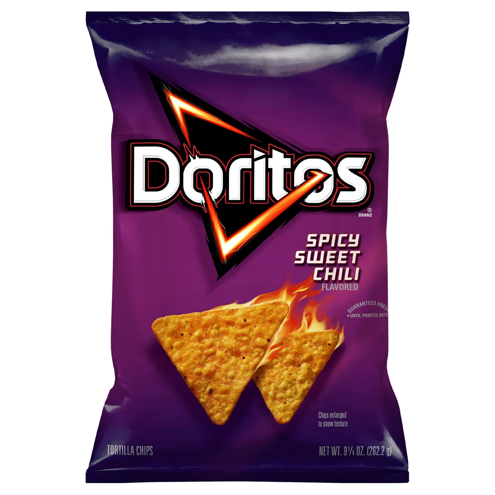 Chips de tortilla Doritos con sabor a chile dulce y picante, 9,25 oz