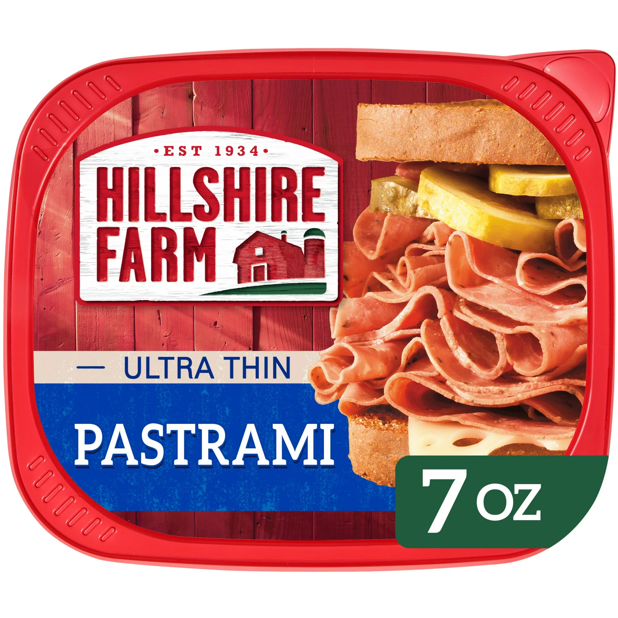 Hillshire Farm Sliced Pastrami Deli Lunch Meat 7 Oz