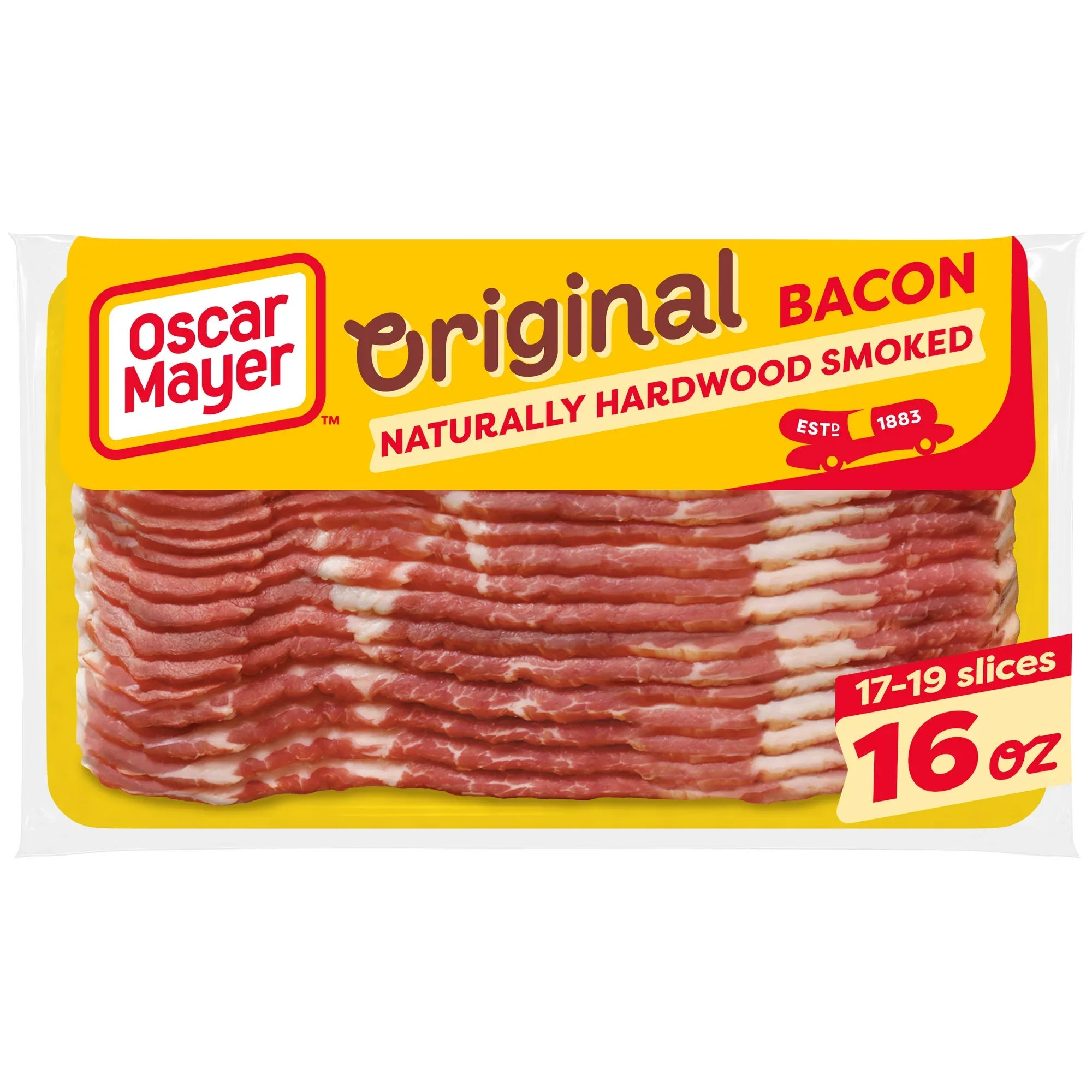 Oscar Mayer Original Bacon Naturally Hardwood Smoked 16 oz