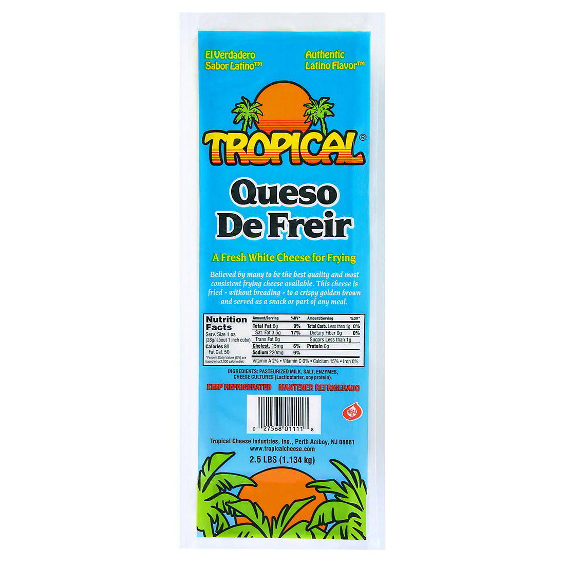 Queso Tropical, Queso De Freir 10 oz