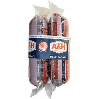 Abeles Heymann Beef Salami 2 Pk 28 Oz