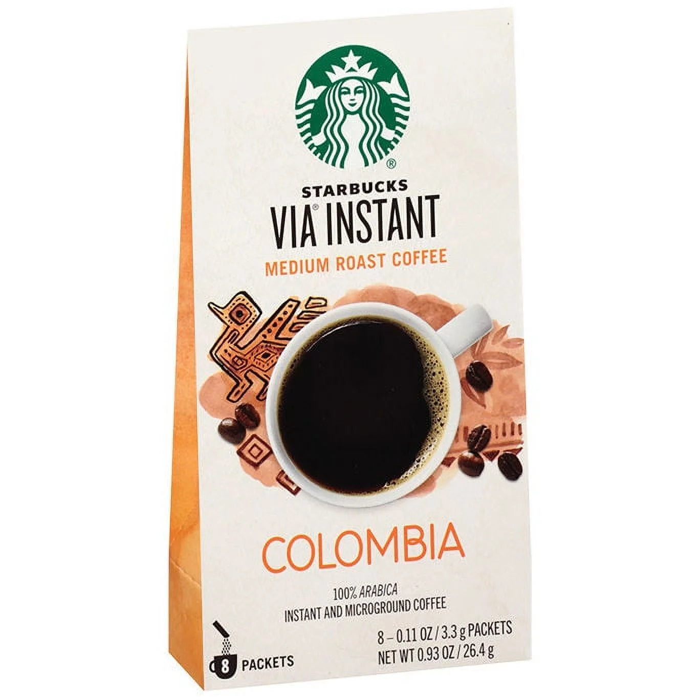 Starbucks, VIA Ready Brew Colombia Coffee, 8ct